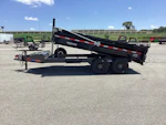 ARC Trailers 14'x83" Telescopic Dump Trailer w/ 2' Sides (BDT) Stock #88015 - Thumbnail 3