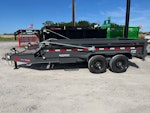 ARC Trailers 14'x83" Telescopic Dump Trailer w/ 2' Sides (BDT) Stock #88015 - Thumbnail 3