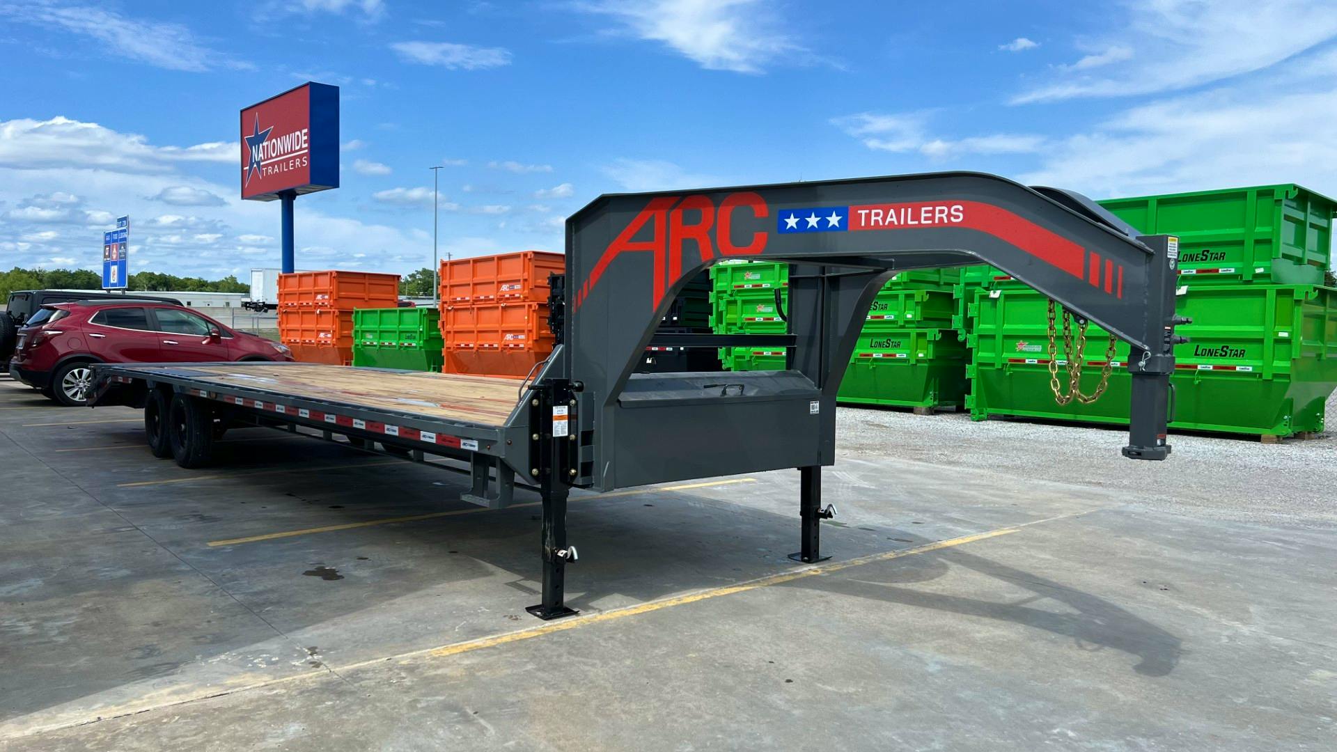 ARC Trailers 32'x102" Gooseneck Flatbed Trailer w/ 5' Dovetail (GDS) - Stock #88017 - Image 2 of 6