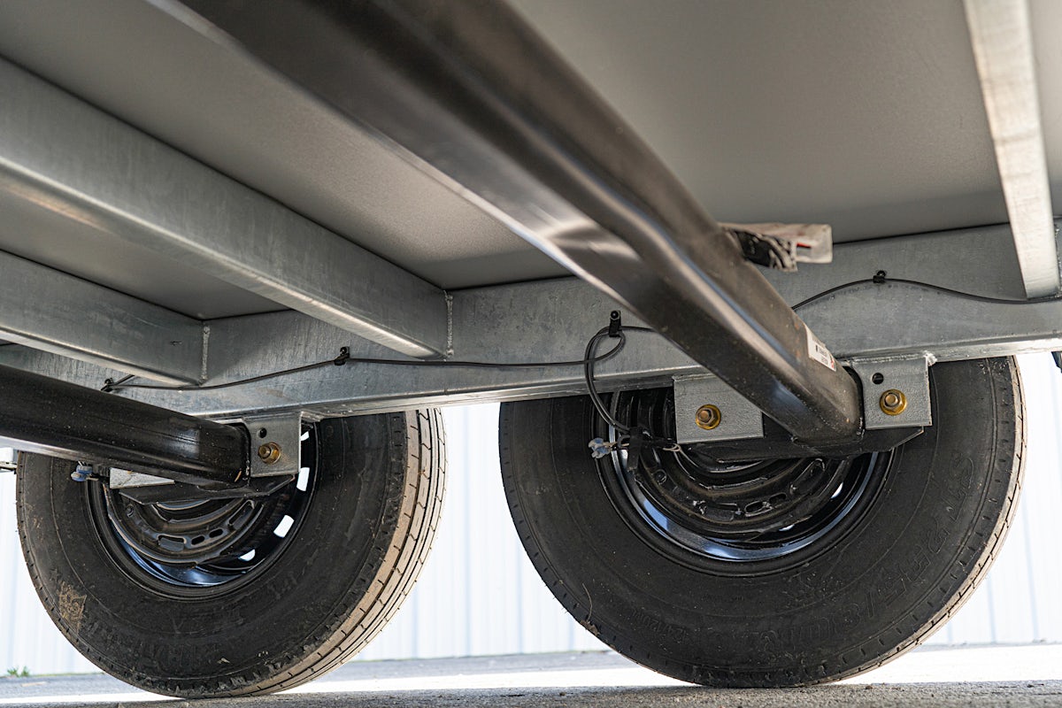 CellTech 8.5'x16' Enclosed Cargo Trailer w/ Rear Ramp Door (C2) - Stock #88029 - Image 10 of 19 CellTech 8.5'x16' Enclosed Cargo Trailer w/ Rear Ramp Door (C2) - Stock #88029 - Image 10 of 19