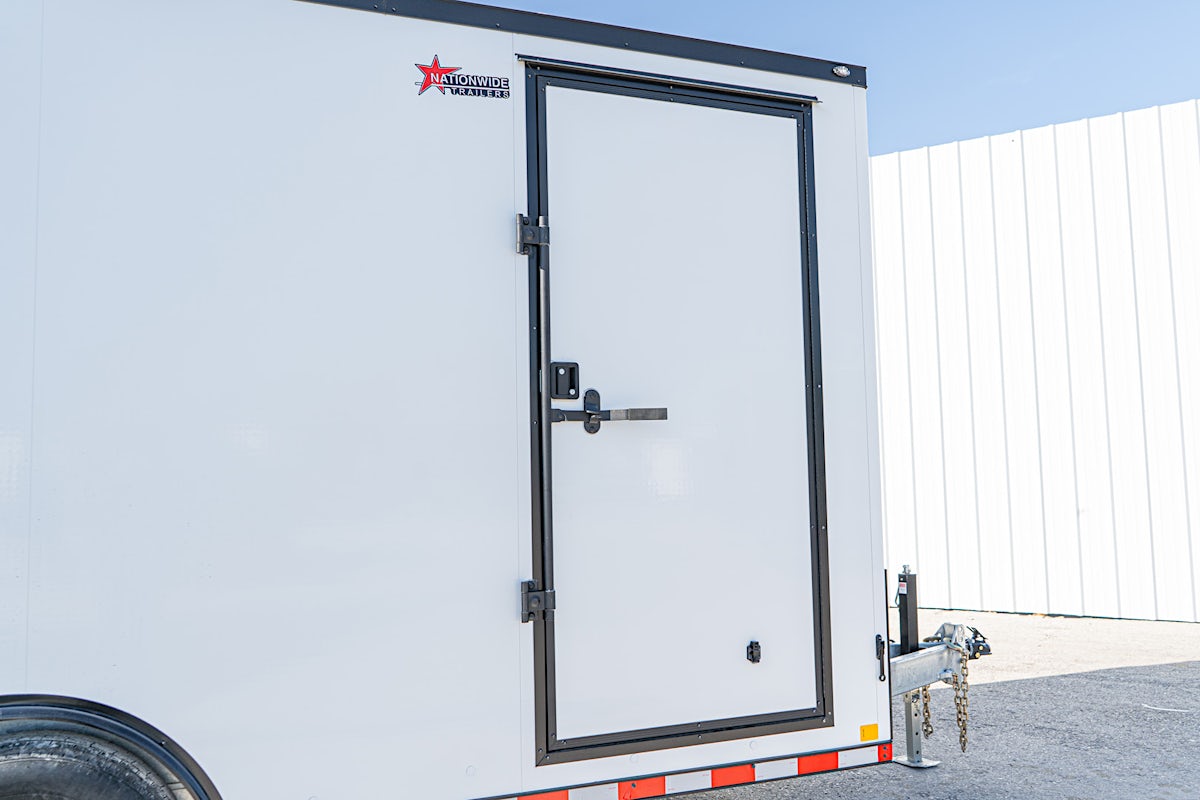 CellTech 8.5'x16' Enclosed Cargo Trailer w/ Rear Ramp Door (C2) - Stock #88029 - Image 6 of 19 CellTech 8.5'x16' Enclosed Cargo Trailer w/ Rear Ramp Door (C2) - Stock #88029 - Image 6 of 19