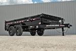PJ Trailers 14'x83" Low Pro Dump Trailer w/ 2' Sides (DL) Stock #88046 - Thumbnail 7