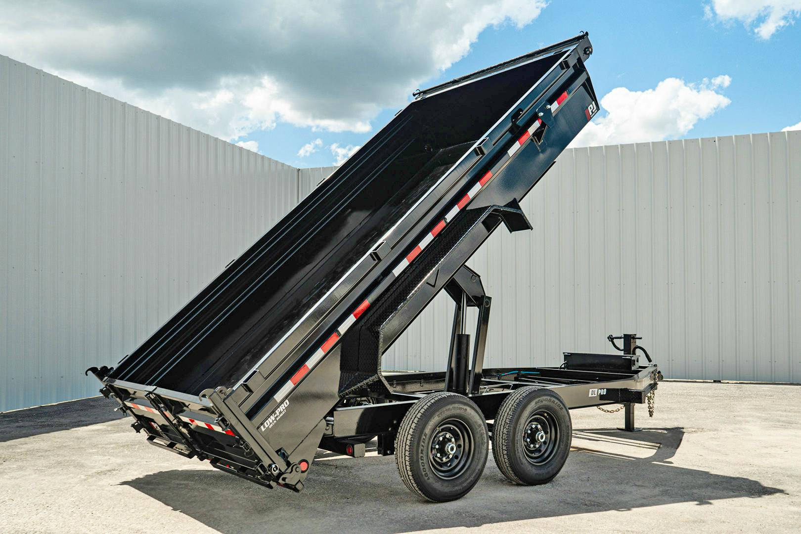 PJ Trailers 14'x83" Low Pro Dump Trailer w/ 2' Sides (DL) - Stock #88046 - Image 22 of 33