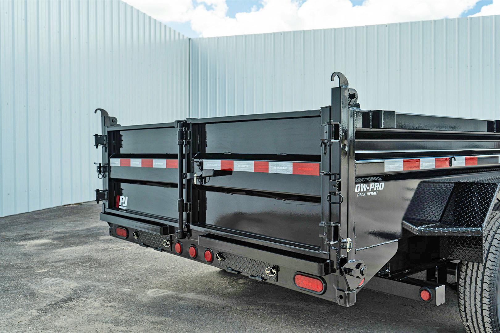 PJ Trailers 14'x83" Low Pro Dump Trailer w/ 2' Sides (DL) - Stock #88046 - Image 25 of 33