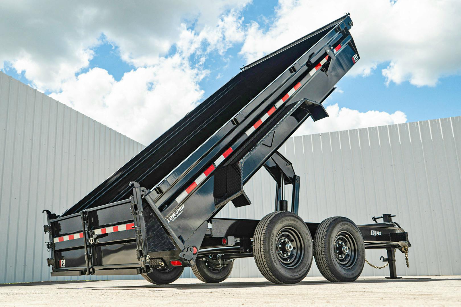 PJ Trailers 14'x83" Low Pro Dump Trailer w/ 2' Sides (DL) - Stock #88046 - Image 28 of 33