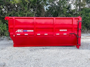 ARC Trailers 14' 20YD Steel Dumpster Bin w/ 6' Sides