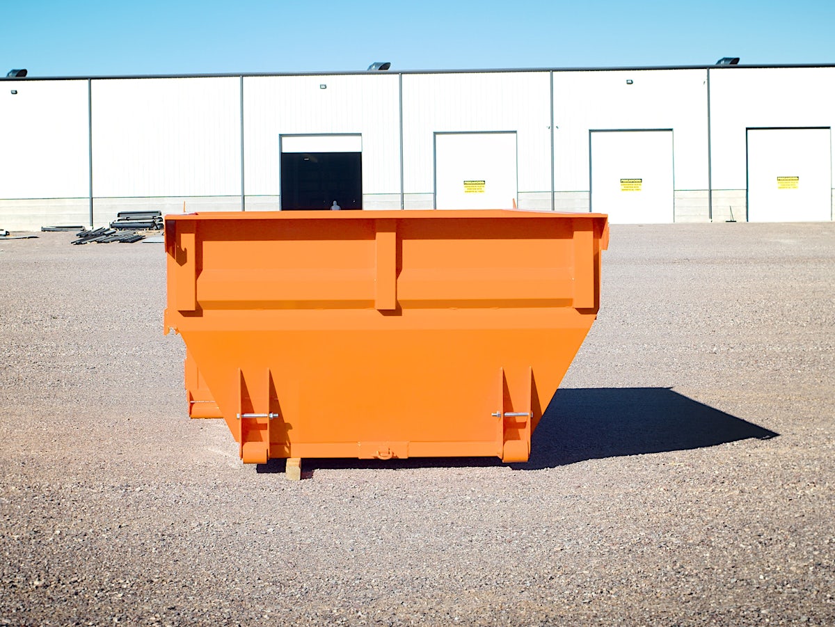 ARC Trailers 14' 14YD Steel Dumpster Bin w/ 4' Sides - Stock #88057 - Image 2 of 9 ARC Trailers 14' 14YD Steel Dumpster Bin w/ 4' Sides - Stock #88057 - Image 2 of 9
