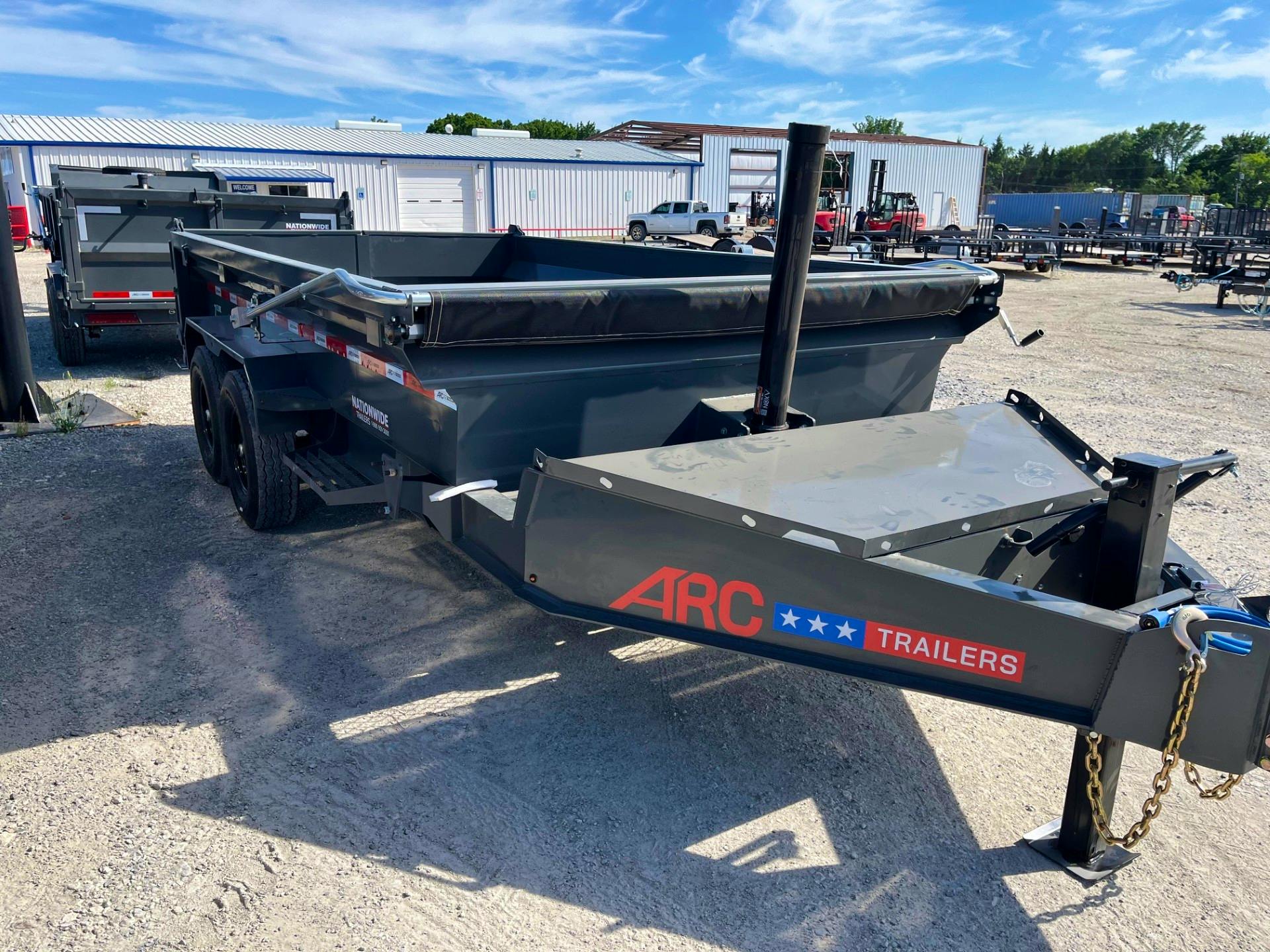 ARC Trailers 12'x83" Telescopic Dump Trailer w/ 2' Sides (BDT) - Stock #88067 - Image 1 of 5