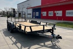RawMaxx 16'x83" Tandem Axle Utility Trailer w/ 4ft Gate (UTX) Stock #88078 - Thumbnail 1