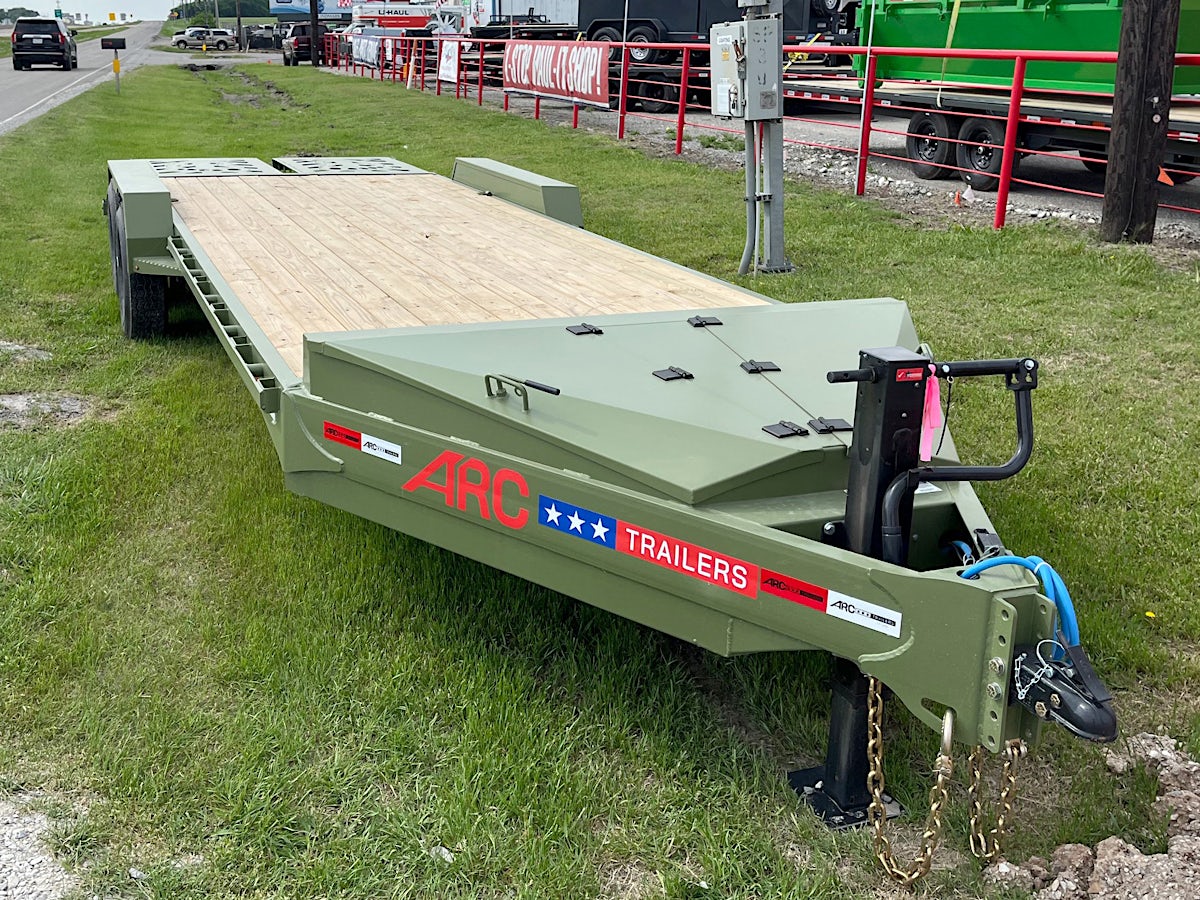 ARC Trailers 22'x83" HD Equipment Trailer w/ 4' Dovetail (BEQ) - Stock #88096 - Image 1 of 5 ARC Trailers 22'x83" HD Equipment Trailer w/ 4' Dovetail (BEQ) - Stock #88096 - Image 1 of 5
