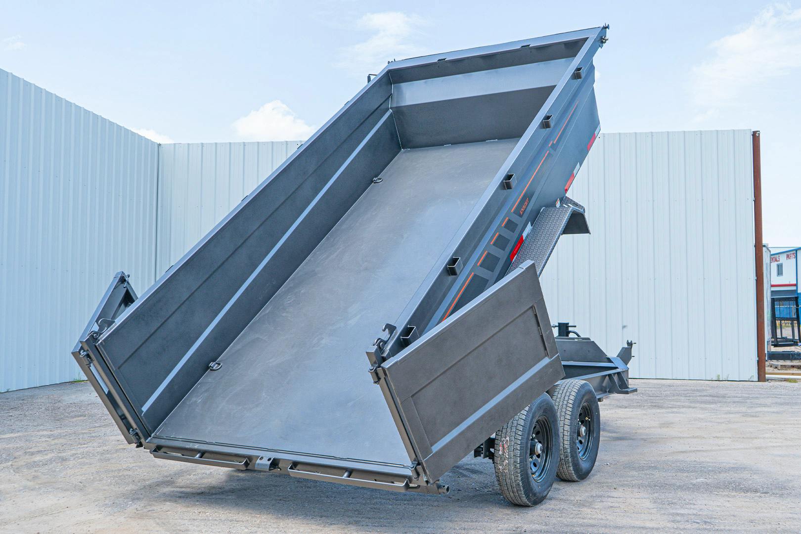 RawMaxx GDX Knight 14' × 83" 14K Dump Trailer