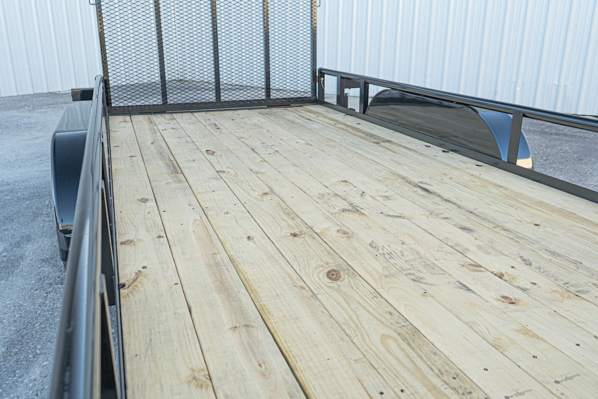 Texas Bragg 16'x83" Utility Trailer w/ 4' Gate (U2) - Stock #88104 - Image 8 of 15 Texas Bragg 16'x83" Utility Trailer w/ 4' Gate (U2) - Stock #88104 - Image 8 of 15