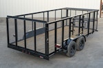 Texas Bragg 16'x83" Landscape Trailer w/ 4' Sides & 4' Gate (L2) Stock #88110 - Thumbnail 13