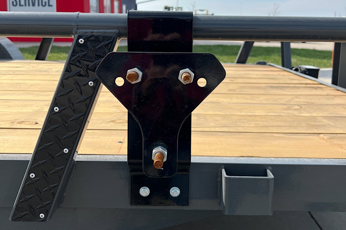 RawMaxx 16'x83" Tandem Axle Utility Trailer w/ 4ft Gate (UTX) - Stock #88121 - Image 8 of 9 RawMaxx 16'x83" Tandem Axle Utility Trailer w/ 4ft Gate (UTX) - Stock #88121 - Image 8 of 9