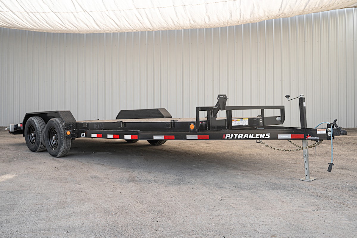 PJ Trailers 20'x83" 5" Channel Equipment Trailer (CE) - Stock #88122 - Image 3 of 20 PJ Trailers 20'x83" 5" Channel Equipment Trailer (CE) - Stock #88122 - Image 3 of 20