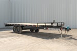 PJ Trailers 20'x101" Med. Duty 6" Channel Deckover Flatbed Trailer (L6) Stock #88125 - Thumbnail 2