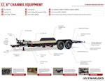 PJ Trailers 24'x83" Gooseneck 6" Channel Equipment Trailer (CC) Stock #88127 - Thumbnail 16