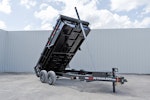PJ Trailers 14'x83" Telescopic Dump Trailer w/ 2' Sides (DT) Stock #88128 - Thumbnail 4