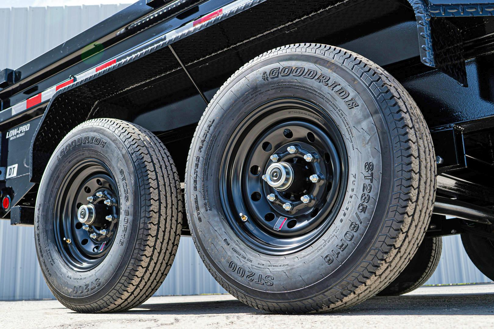 PJ Trailers 14'x83" Telescopic Dump Trailer w/ 2' Sides (DT) - Stock #88128 - Image 18 of 32