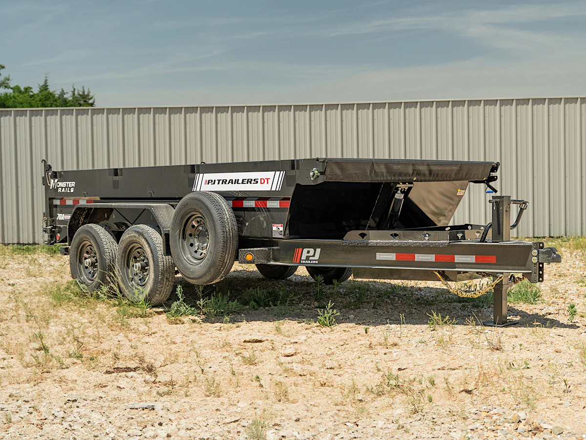 PJ Trailers 14'x83" Telescopic Dump Trailer w/ 2' Sides (DT) - Stock #88128 - Image 14 of 14 PJ Trailers 14'x83" Telescopic Dump Trailer w/ 2' Sides (DT) - Stock #88128 - Image 14 of 14