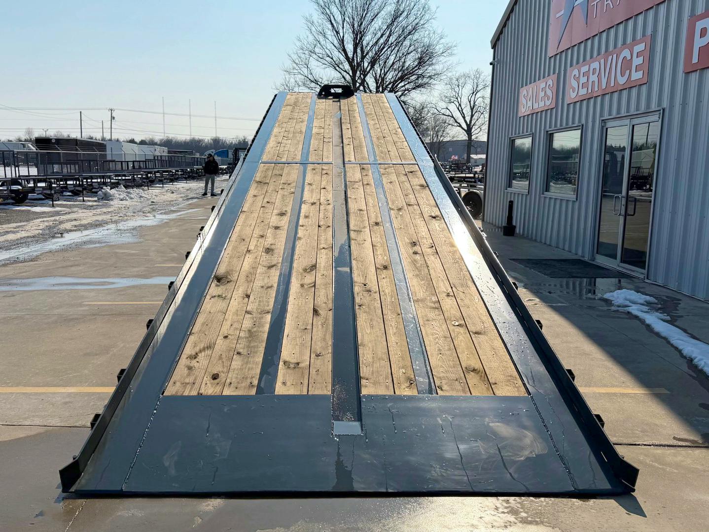 ARC Trailers 40'x102" Gooseneck Container Hauler Trailer (GCT) - Stock #88129 - Image 4 of 8