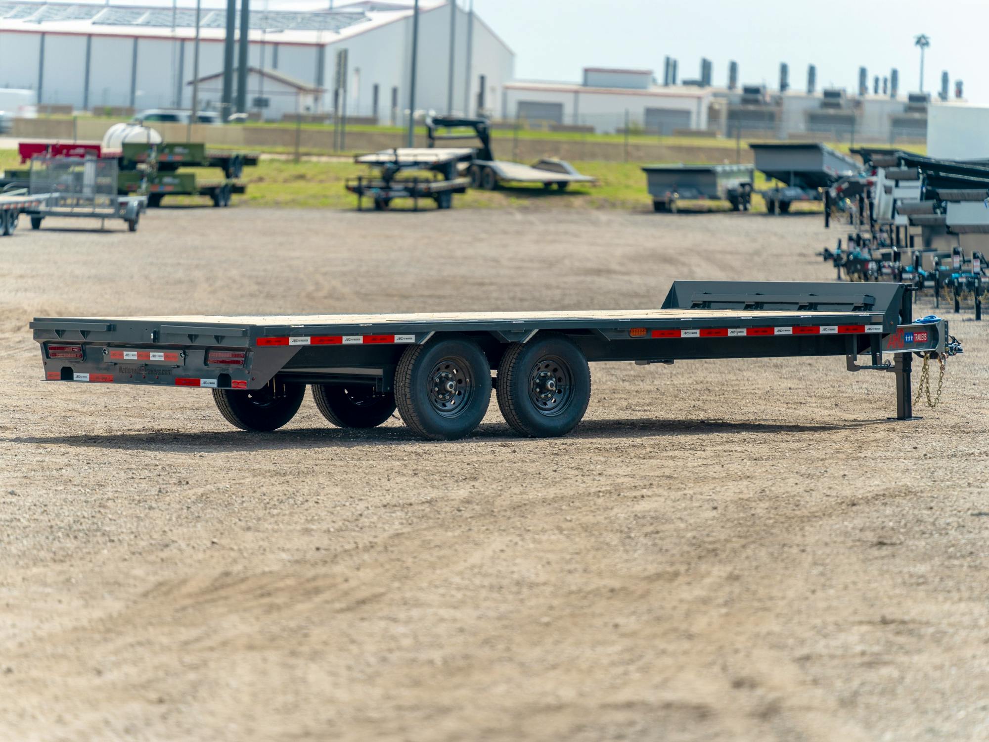 ARC Trailers 20'x102" 8" I-beam Deckover Trailer (BDS) - Stock #88131 - Image 2 of 2