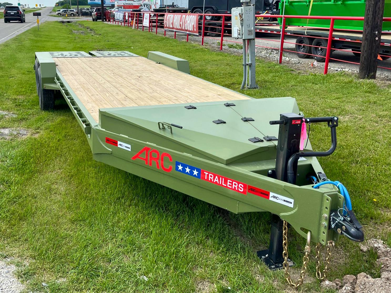 ARC Trailers 22'x83" HD Equipment Trailer w/ 4' Dovetail (BEQ) - Stock #88132 - Image 1 of 5