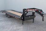 PJ Trailers 26'x102" Gooseneck Deckover Power Tilt Trailer (T8) Stock #88135 - Thumbnail 3