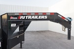 PJ Trailers 26'x102" Gooseneck Deckover Power Tilt Trailer (T8) Stock #88135 - Thumbnail 9