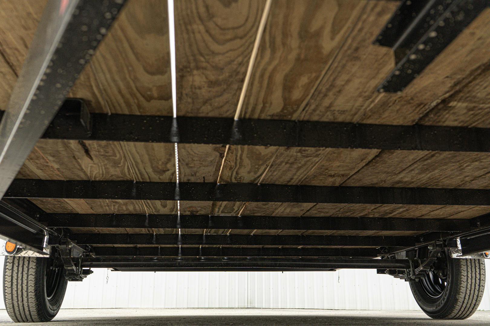 PJ Trailers 14'x83" Single Axle 4" Channel Utility Trailer (U8) - Stock #88140 - Image 3 of 11