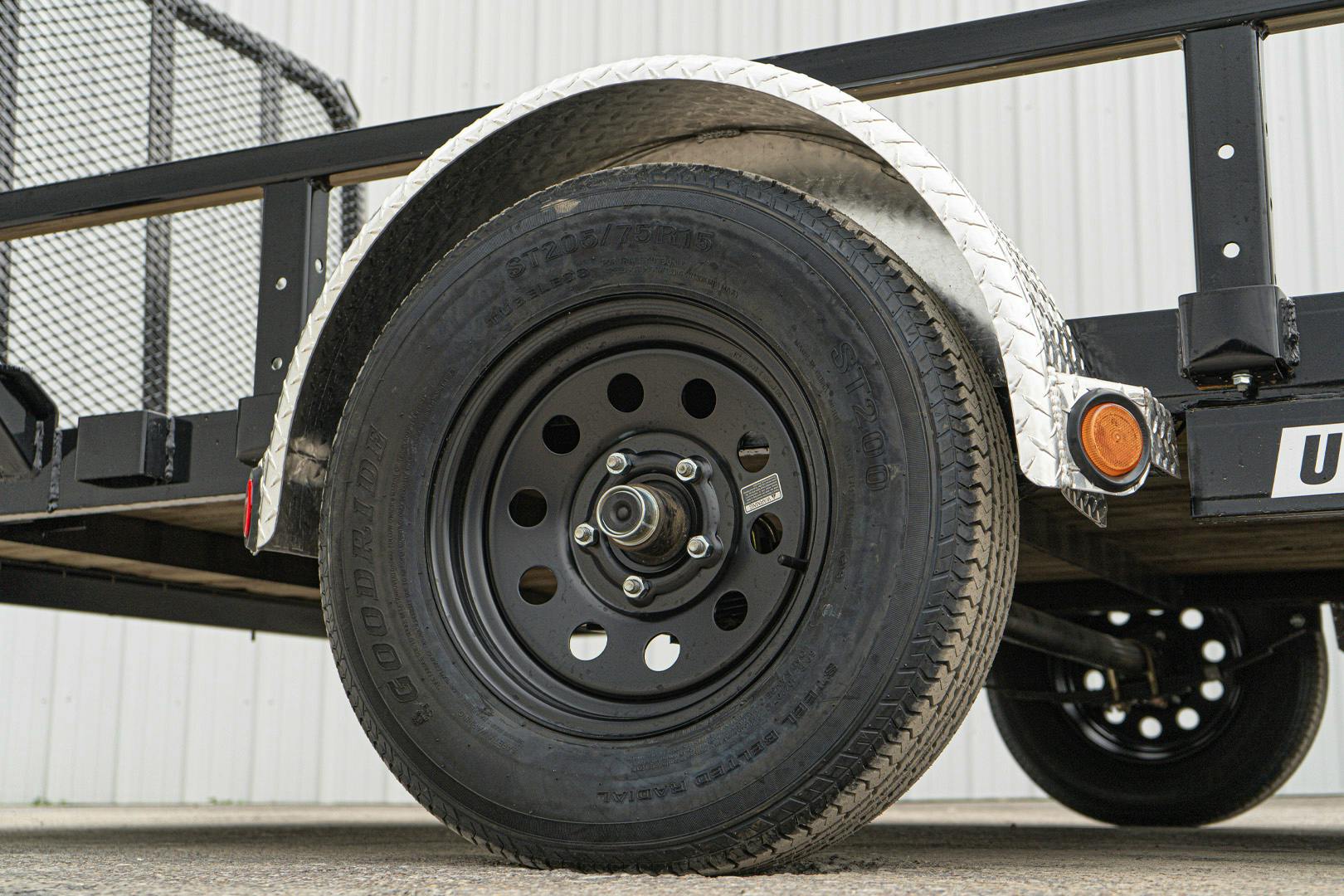 PJ Trailers 14'x83" Single Axle 4" Channel Utility Trailer (U8) - Stock #88140 - Image 4 of 11