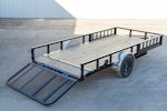 PJ Trailers 14'x83" Single Axle 4" Channel Utility Trailer (U8) Stock #88140 - Thumbnail 7