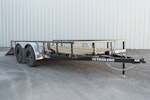 PJ Trailers 14'x83" Tandem Axle 4" Channel Utility Trailer (UL) Stock #88143 - Thumbnail 5