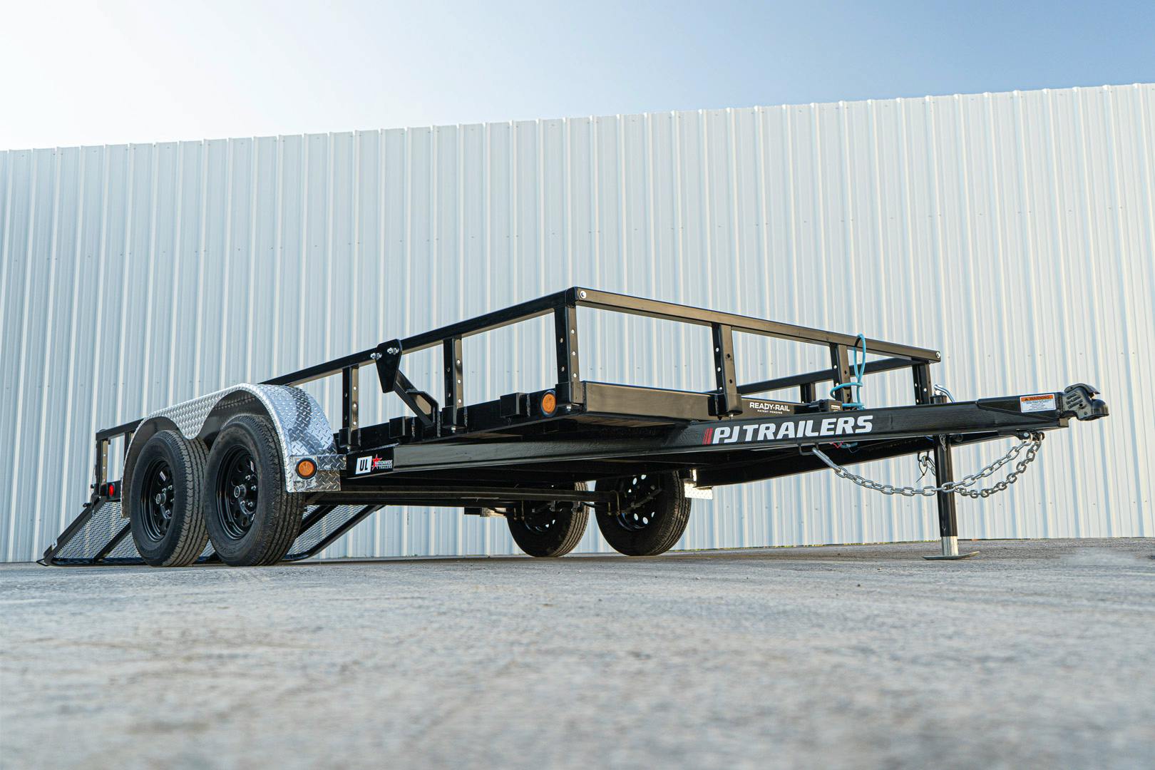 PJ Trailers 14'x83" Tandem Axle 4" Channel Utility Trailer (UL) - Stock #88143 - Image 7 of 17