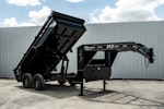 PJ Trailers 14'x83" GN Low Pro Dump Trailer w/ 2' Sides (DL) Stock #88146 - Thumbnail 3