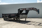 PJ Trailers 14'x83" GN Low Pro Dump Trailer w/ 2' Sides (DL) Stock #88146 - Thumbnail 4