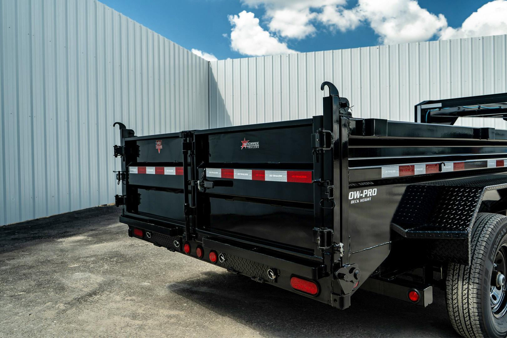 PJ Trailers 14'x83" GN Low Pro Dump Trailer w/ 2' Sides (DL) - Stock #88146 - Image 29 of 32