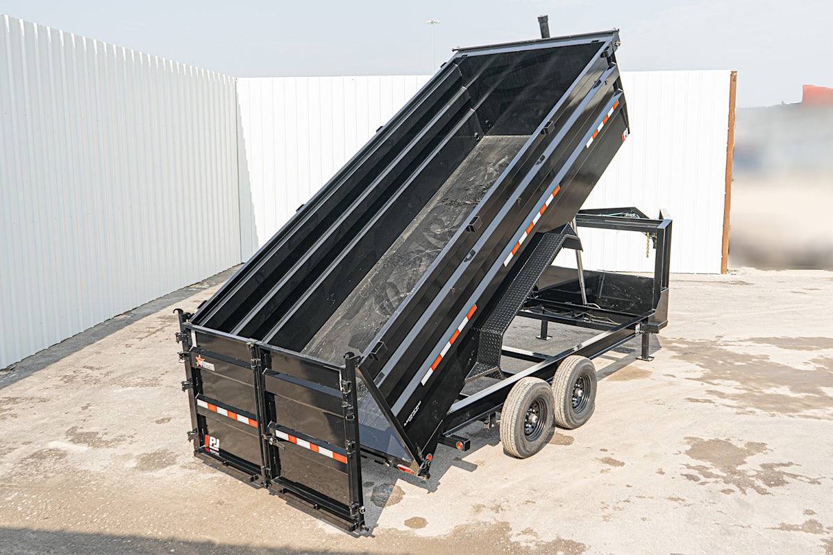 PJ Trailers 16'x83" Gooseneck Telescopic Dump Trailer w/ 4' Sides (DT) - Stock #88157 - Image 26 of 31 PJ Trailers 16'x83" Gooseneck Telescopic Dump Trailer w/ 4' Sides (DT) - Stock #88157 - Image 26 of 31