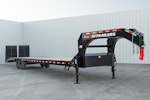 PJ Trailers 40'x102" 18k Gooseneck Flatbed Trailer w/ Singles (LX) Stock #88158 - Thumbnail 5