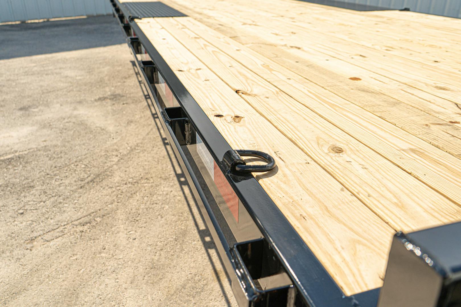 PJ Trailers 20'x101" Med. Duty 6" Channel Deckover Flatbed Trailer (L6) - Stock #88160 - Image 8 of 15