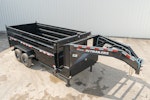 PJ Trailers 16'x83" Gooseneck Telescopic Dump Trailer w/ 4' Sides (DT) Stock #88164 - Thumbnail 7