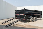 PJ Trailers 16'x83" Gooseneck Telescopic Dump Trailer w/ 4' Sides (DT) Stock #88164 - Thumbnail 25