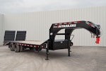 PJ Trailers 25'x102" Gooseneck Low Pro Flatbed Trailer w/ Duals (LD) Stock #88173 - Thumbnail 4