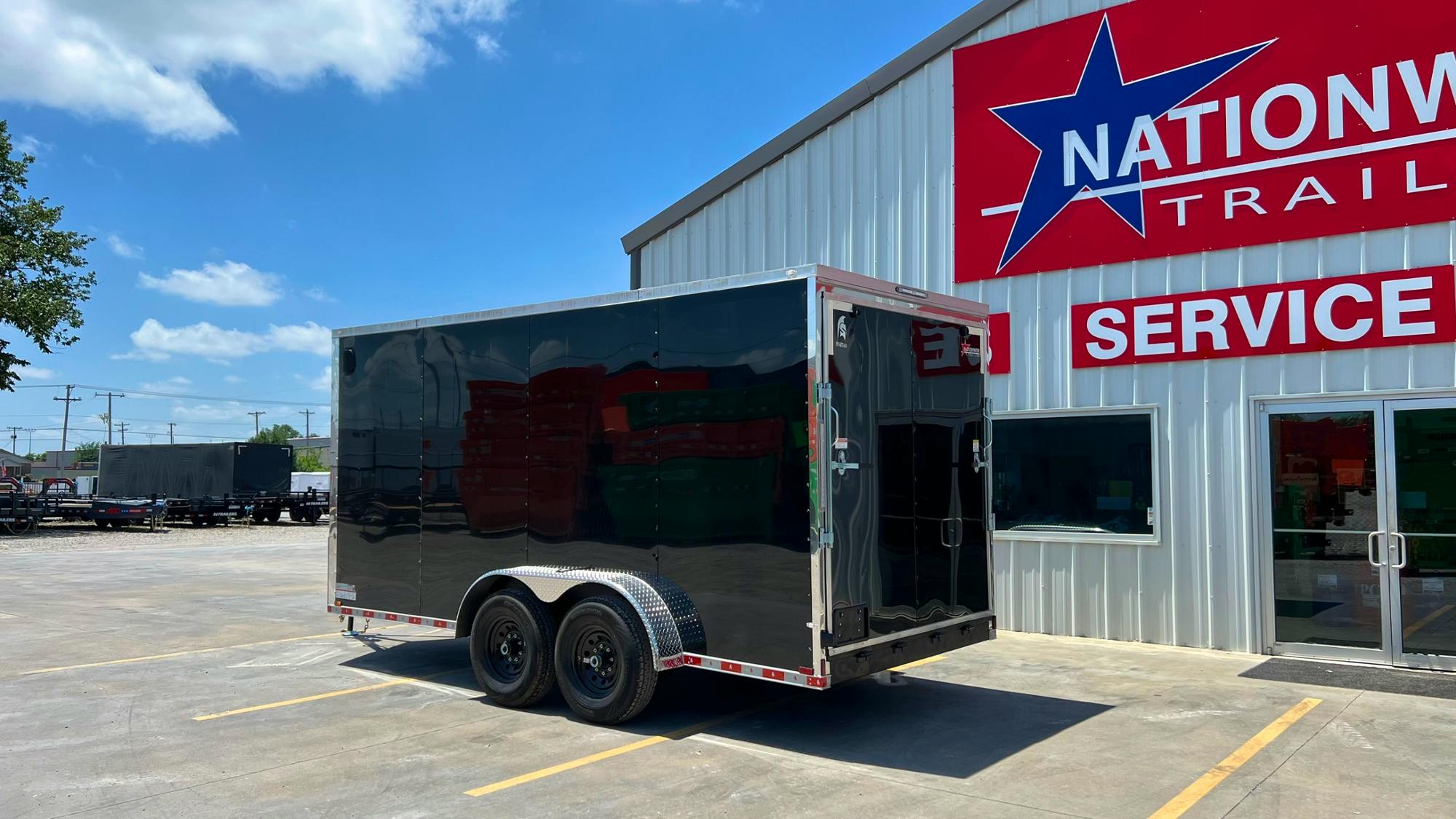 Spartan 7'x16' Enclosed Cargo Trailer w/ Rear Ramp Door (C2) - Stock #88177 - Image 4 of 9