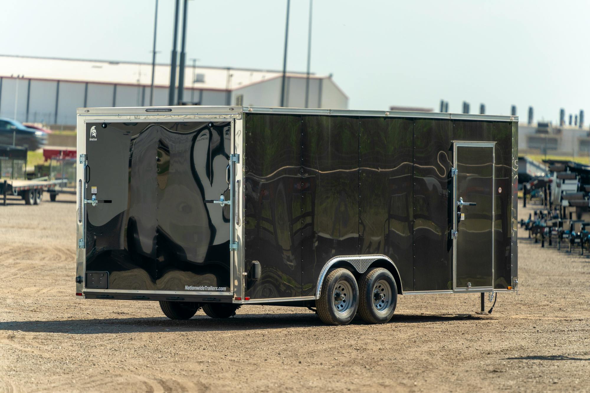 Spartan 8.5'x20' Enclosed Cargo Trailer w/ Rear Ramp Door (C2) - Stock #88184 - Image 2 of 4