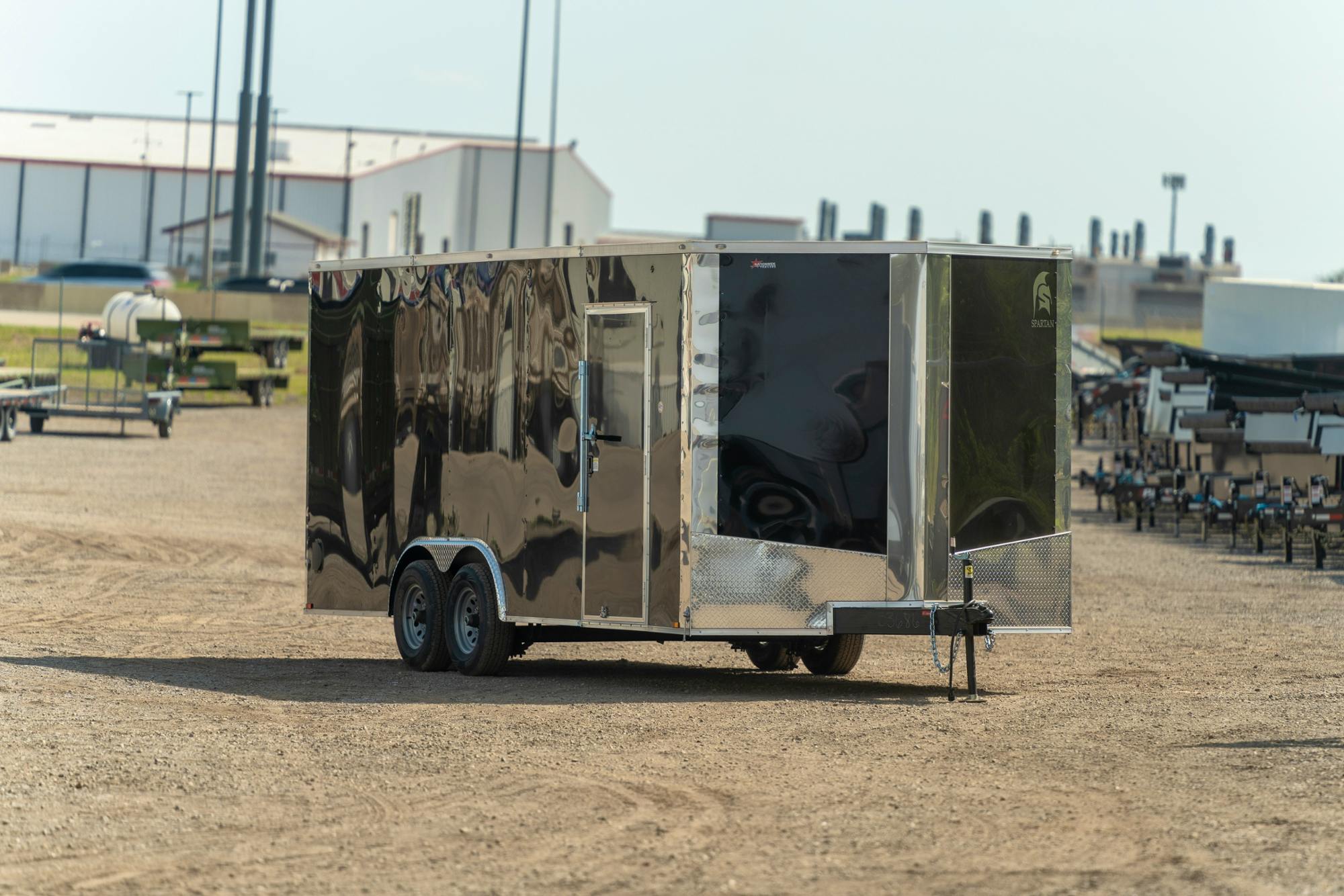 Spartan 8.5'x20' Enclosed Cargo Trailer w/ Rear Ramp Door (C2) - Stock #88184 - Image 1 of 4
