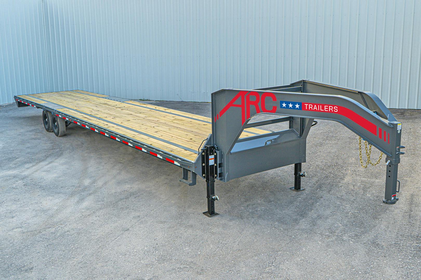 ARC Trailers 40'x102" 14K Gooseneck Flatbed Trailer (GDS) - Stock #88191 - Image 1 of 10