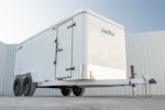 LoneStar 6.5'x16' 14k Steel Enclosed Cargo Trailer w/ Rear Barn Doors (C2) Stock #88204 - Thumbnail 3