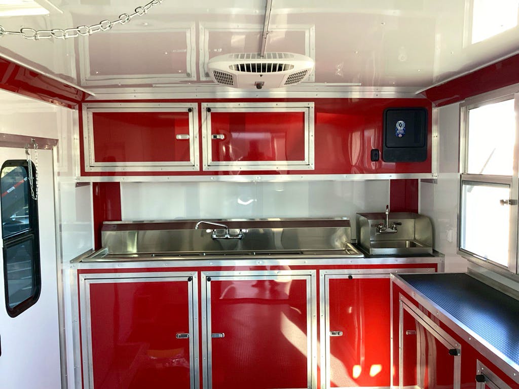 Spartan 8.5'x18' BBQ Concession Trailer (CC) - Stock #88207 - Image 5 of 6