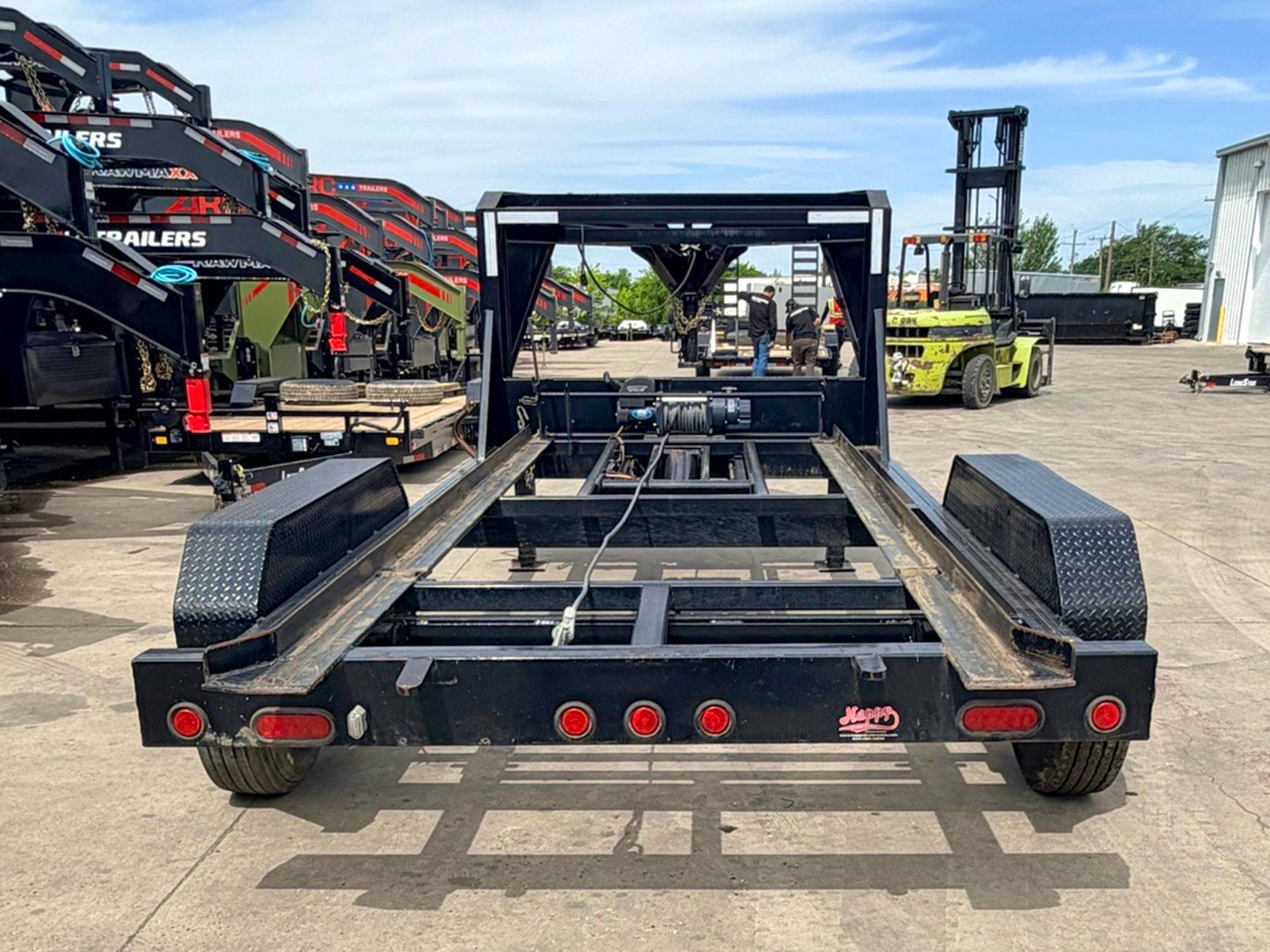 PJ Trailers USED 14'x83" Gooseneck Roll Off Dump Trailer (DR)